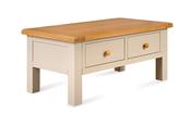Caravel Light Grey Oak 2 Drawers Coffee Table