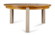 Caravel Light Grey Oak Round Dining Table 1.6m image