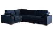 Casa Navy Fabric Corner Sofa RHF/LHF