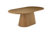 Caspian Oak Oval Dining Table 2.1m image