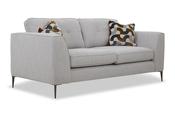 Charlotte Grey Fabric 3 Seater Sofa-Outlet-New Ross image
