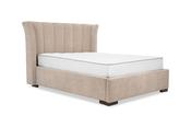Cloudy Taupe Fabric King 5' Split-Base Storage Bed image