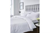 Cotton Satin Stripe Single Duvet Set