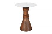 Cove Side Table Walnut Finish image