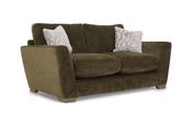 Darcy Green Fabric 2 Seater Sofa-Outlet-New Ross image
