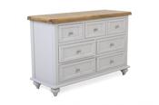 Discovery Grey Oak 7 Drawers Chest image