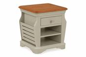Brighton Sage Grey Oak 1 Drawer Magazine Rack image