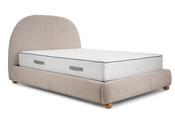 Ellie Cream Fabric Double 4'6' Bed Frame