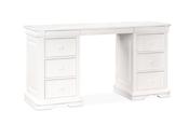 Farah White 6 Drawer Dressing Table image