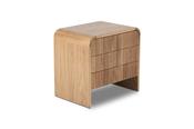 Fuller Oak 3 Drawer Bedside Table image