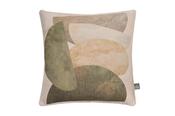 Geo Stack Green Cushion 45x45cm image