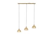 Gold Metal Pendant Trio
