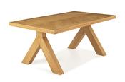 Granada Oak Herringbone Dining Table Y Leg 1.8m image