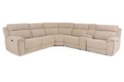 Grantham Cream Electric Head Rest Corner Unit Sofa image