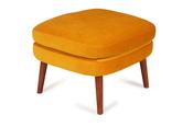 Greta Gold Velvet Footstool image