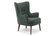 Greta Speckled Green Fabric Armchair image