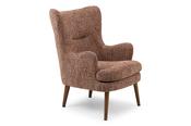 Greta Speckled Ruby Fabric Armchair image