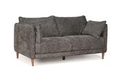 Isabella Charcoal Fabric 2 Seater Sofa image