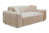 Kennedy Cream Fabric Sofa - 2 Seater