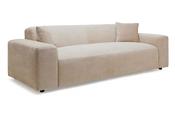 Kennedy Cream Fabric Sofa - 4 Seater image