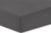 King Fitted Sheet Grey 400TC Cotton Sateen image