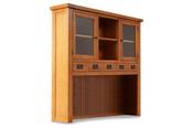 Kingston Oak 5 Drawer 2 Door Hutch image