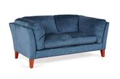 Langley Midnight Blue Velvet 2 Seater Sofa image