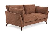 Laurent Rust Fabric Sofa - 3 Seater image