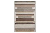 Leno Ivory/Brown Rug 140x200cm image