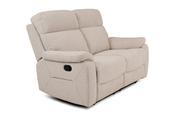 Marlow Cream 2 Seater Manual Recliner image