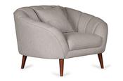 Megan Grey Fabric Armchair image
