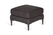 Milan Charcoal Grey Fabric Footstool image