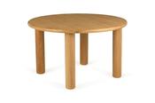 Munroe Oak Round Dining Table 1.3m