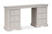 Newport Light Grey 6 Drawer Dressing Table