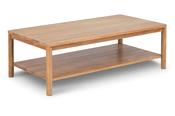 Nordic Solid Oak Coffee Table Rectangular image