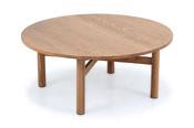 Nordic Solid Oak Coffee Table Round image