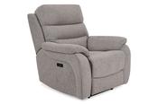 Presley Light Grey Electric Recliner image