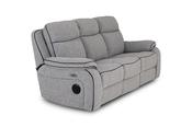 Radisson Electric 3 Seater Sofa with Bluetooth Speakers and Head Tilt image