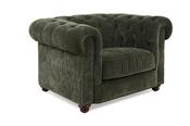 Richmond Green Fabric Armchair image