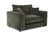 Rochester Green Fabric Armchair image