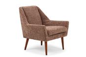 Rose Deep Speckled Fabric Armchair image