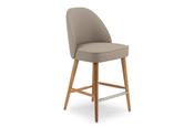 Sara Taupe Bar Stool image