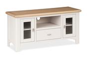 Sherbury Grey Oak 1 Drawer 2 Doors TV Stand image