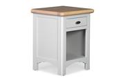 Sherbury Grey Oak 1 Drawer Bedside Table image