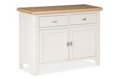 Sherbury Grey Oak 2 Drawers 2 Doors Sideboard image