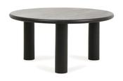Sorrento Black Round Coffee Table
