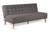 Studio Grey Fabric 3 Seater Sofa Bed image