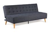 Studio Navy Fabric 3 Seater Sofa Bed image