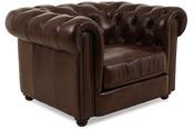 Richmond Brown Leather Armchair image