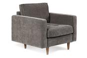 Swift Grey Fabric Armchair-Outlet-New Ross image